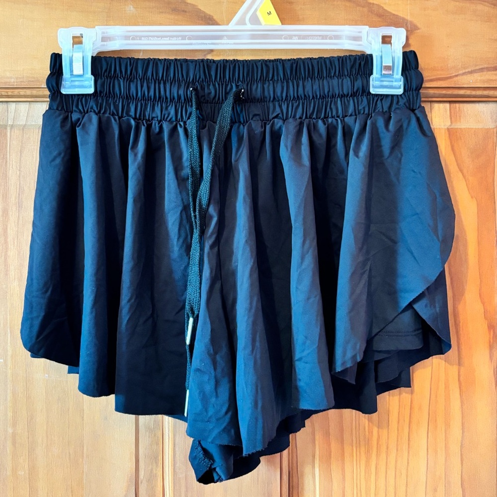 Amazon Black Butterfly Shorts